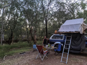 Grotte +camping Ord River